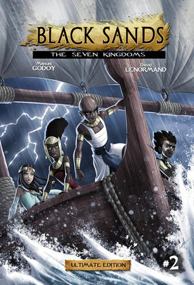 黑沙 七个王国 卷二 英文原版漫画 Black Sands the Seven Kingdoms Volume 2