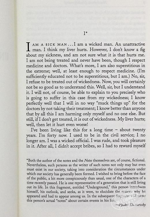 【中商原版】陀思妥耶夫斯基 地下室手记 英文原版 Everyman s Library Classics Notes from Underground Fyodor Dostoevsky 商品图5