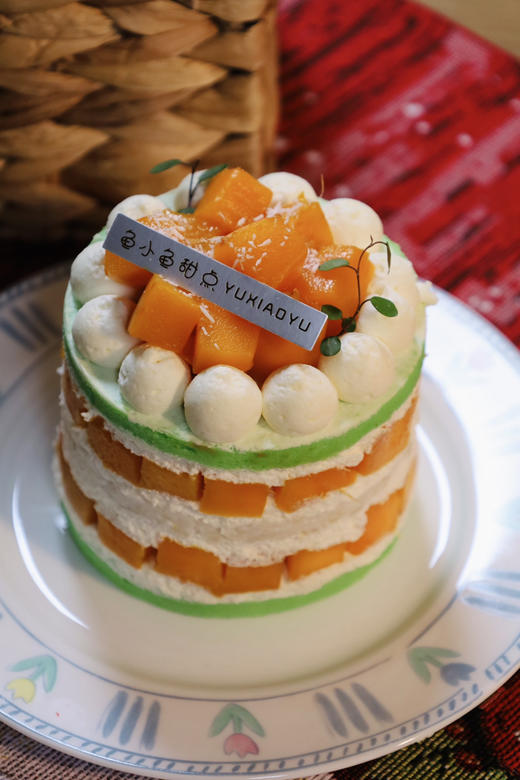 四寸椰香斑斓芒果糯米蛋糕（下单现做40分钟左右） 商品图12