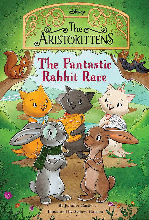 阿里斯托小猫3 神奇兔子赛跑 英文原版 The Aristokittens #3 The Fantastic Rabbit Race 迪斯尼儿童英文读本 商品图0