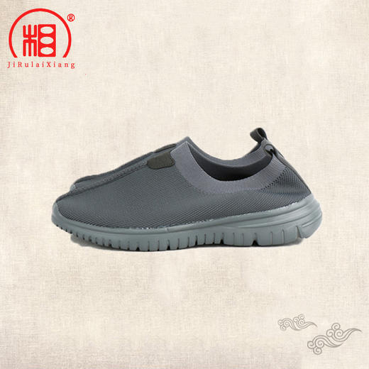 【相牌】松紧鞋口僧鞋飞织单鞋透气罗汉鞋春夏季和尚鞋男女禅修鞋 商品图4