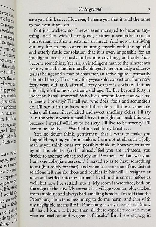 【中商原版】陀思妥耶夫斯基 地下室手记 英文原版 Everyman s Library Classics Notes from Underground Fyodor Dostoevsky 商品图6