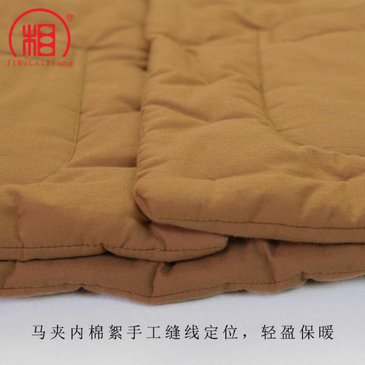 【相牌】僧服秋冬款木棉马甲棉衣套装 商品图3