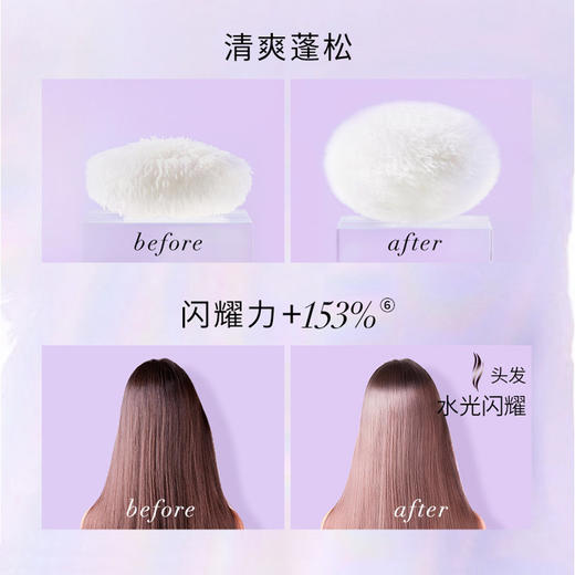 欧莱雅玻尿酸洗发水护发控油蓬松无硅油女洗头水洗发露440ml 商品图5