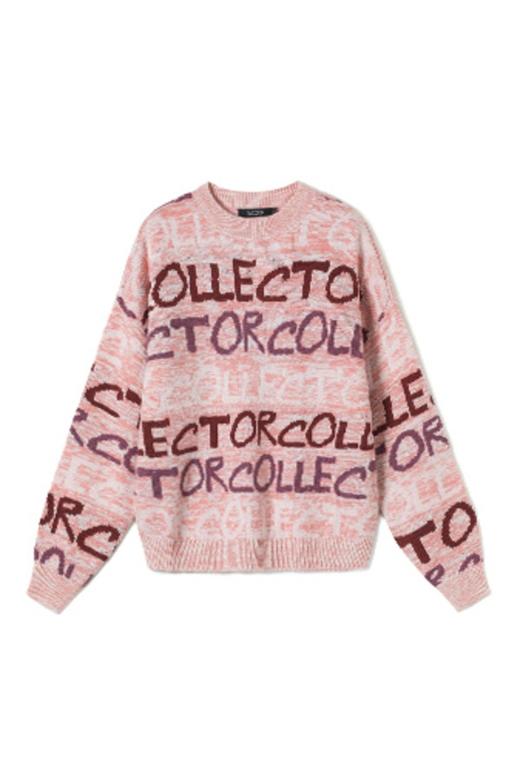 SIEGO 圆领字母针织上衣 9496 商品图4