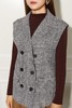 ESTELLICA 经典千鸟格西装马甲外套 10508 商品缩略图2