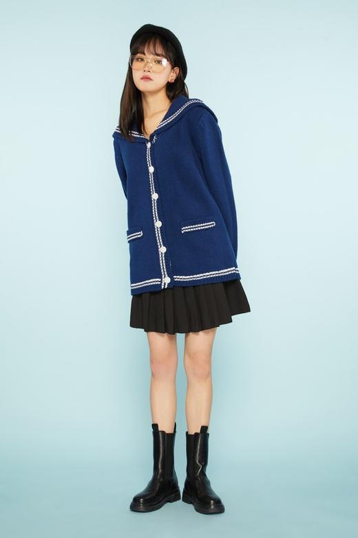 Stay2Weeks 蓝色水手领开衫外套 11510 商品图4