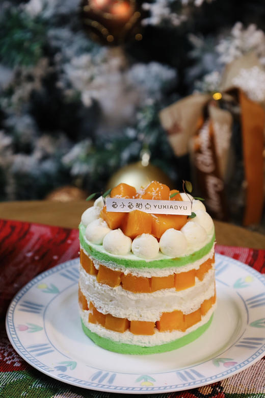 四寸椰香斑斓芒果糯米蛋糕（下单现做40分钟左右） 商品图10