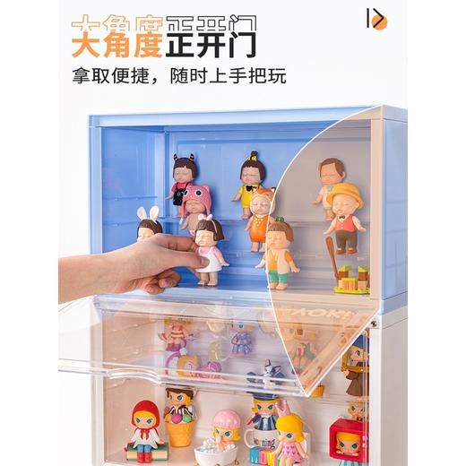 YOKI 防尘透明 阶梯式盲盒收纳展示架 展示盒 商品图3
