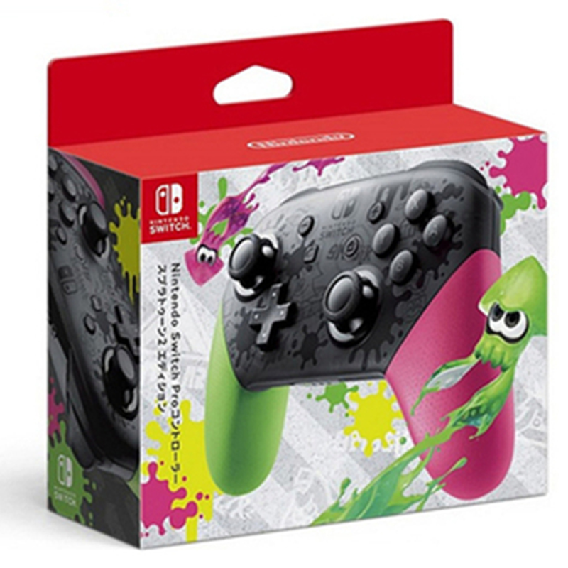 手柄控制器 Switch 任天堂原装 Pro手柄 喷射战士2 主题限定