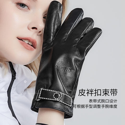 Supield素湃黑科技宇航气凝胶保暖系列真皮手套 商品图1