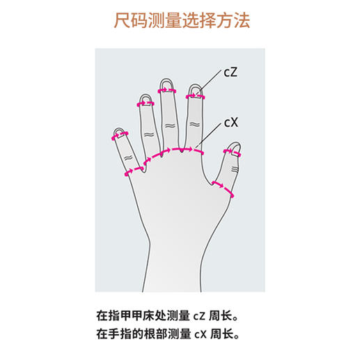 德国medi迈迪圆织款 二级压力  五指手套 商品图3