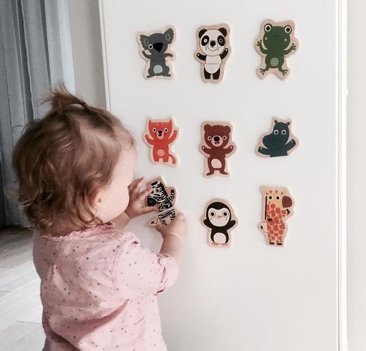 DJECO磁性拼图冰箱贴拼图铁盒拼图职业DIY(tongban) 商品图3