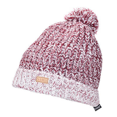 SAMII萨米帽子男女冬天保暖针织帽情侣款加厚毛线套头滑雪帽 商品图12