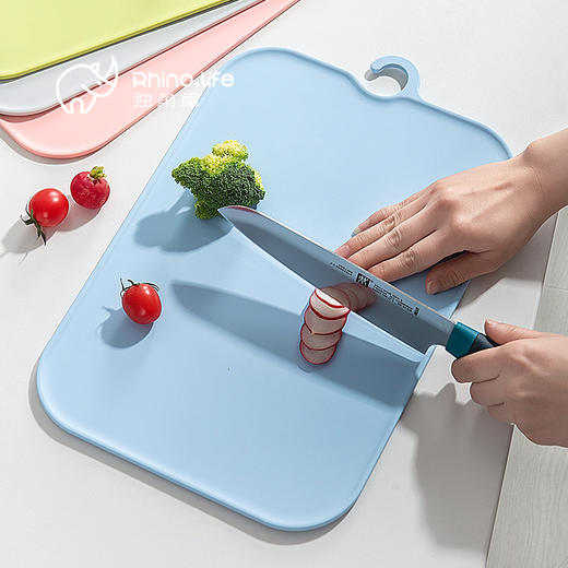 RHL-00104-001 独角犀Rhinolife 韩国进口TPU分类砧板 云霄蓝 商品图3