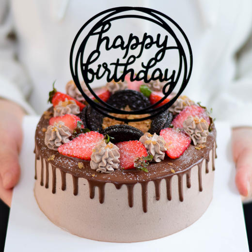 巧克力草莓奶油蛋糕 商品图3