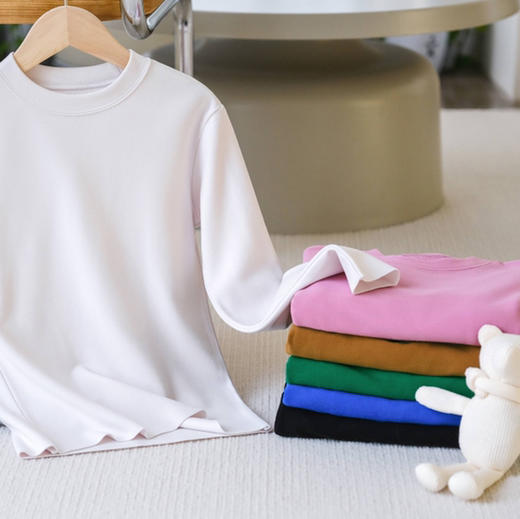 儿童德绒3.0版蚕丝恒温衣（圆领 / 中高领） 商品图0