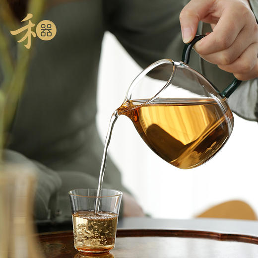 禾器晶彩泰然公道杯高硼硅耐热玻璃公杯大号可加热分茶器茶具 商品图2