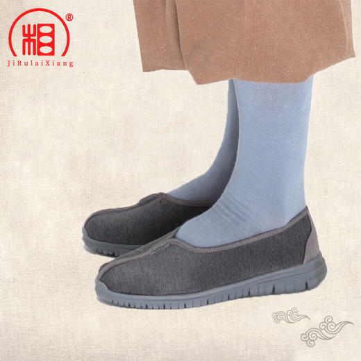 【相牌】免绑腿僧袜 夏季纯棉薄款  出家人僧人用和尚两双包邮 商品图4