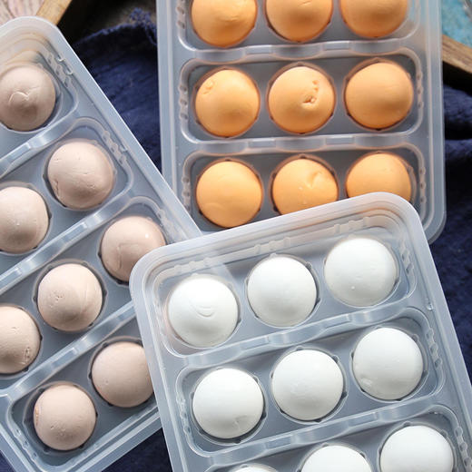 【缸鸭狗】元气彩色小汤圆 3包 芝麻香香 可可花生 蛋黄流沙 水磨糯米宁波小汤团 商品图2