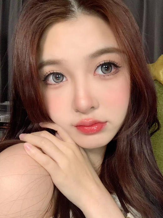 【大直径】Leenscolor-雪绒花-14.5mm 【年抛 0-1000度 含有525/575】 商品图4