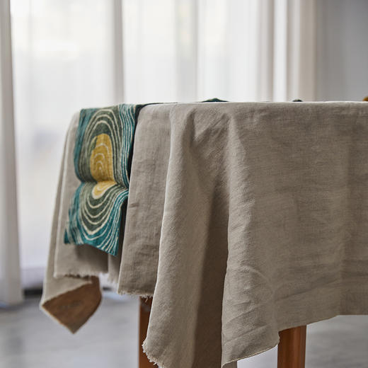 麻+手织古麻 桌旗 商品图1