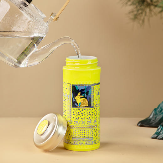 瑞兔献福系列随身杯  330ml双层 商品图0