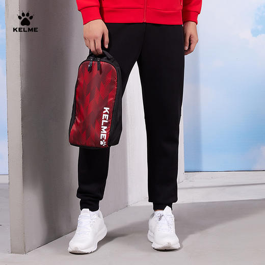 KELME卡尔美针织运动裤男2022秋冬新款长裤女灰色训练运动服套装 商品图0