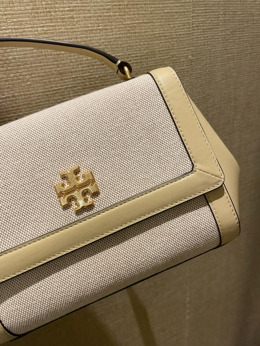 好嗲的一只包！4折好价！Tory burch juliette奶黄拼米色手提斜挎包 只要¥2050直邮到手！ 商品图7