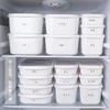 【日本进口便当盒】冰箱专用微波炉饭盒收纳冷冻密封盒蔬菜塑料保鲜盒 商品缩略图2