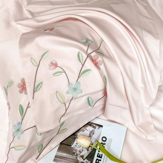 奥若拉60支全棉刺绣四件套 琼枝玉叶 1.5米/1.8米床 商品图1