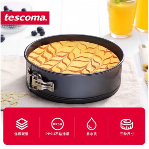 捷克捷克/Tescoma  烘焙工具弹簧扣蛋糕模具 可拆式活底家用烘焙模具 戚风蛋糕活扣模具 商品图3