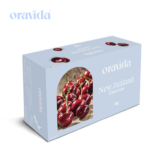 【预售1箱】oravida新西兰进口车厘子礼盒装28mm *1kg 商品图0