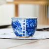 成艺陶瓷茶杯清明上河图缸杯功夫茶具茶杯国潮风青花陶瓷主人杯 商品缩略图0