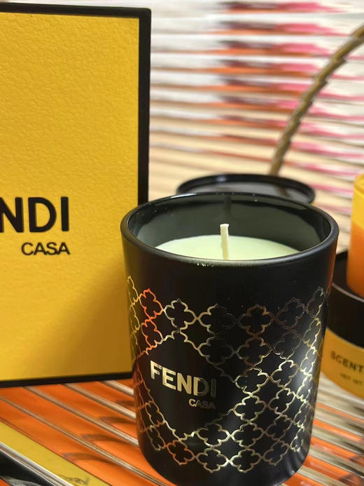 FENDI芬迪CASA香薰蜡烛青柠罗勒/鎏金贵族70g/180g  礼物香氛 商品图9