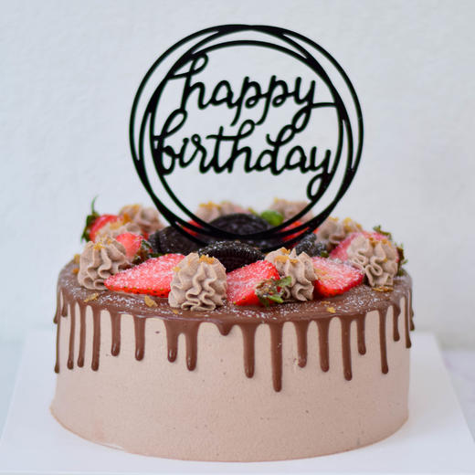 巧克力草莓奶油蛋糕 商品图2