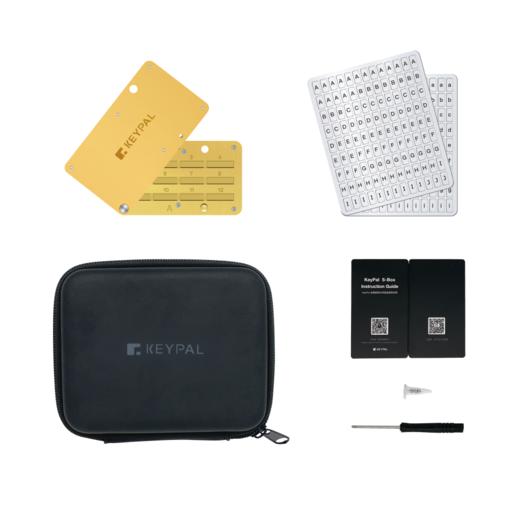KeyPal助记词密盒Pro-拉丝钛金 （购买20个享6.3折） 商品图3