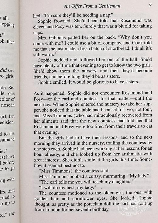 预售 【中商原版】布里奇顿 An Offer From A Gentleman Bridgerton Family 英文原版 柏捷顿家族 名门韵事3 Julia Quinn 商品图8