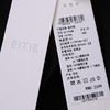 EITIE爱特爱夏季新款洋气网纱拼接一字肩收腰显瘦黑色连衣裙6207988 商品缩略图5
