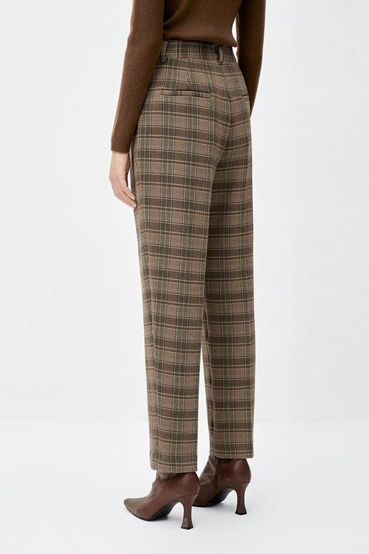 Eifini伊芙丽 复古格纹裤子 10225 商品图3