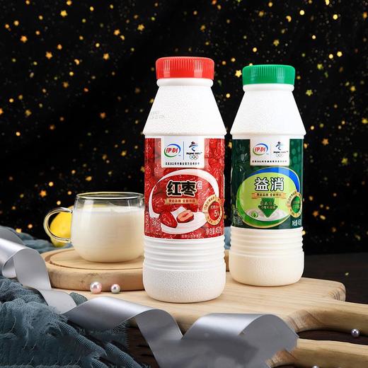 伊利低温瓶装酸牛奶450克 商品图0