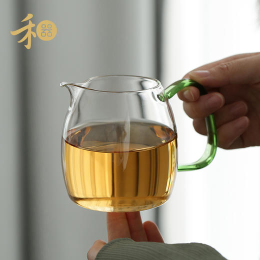 禾器晶彩泰然公道杯高硼硅耐热玻璃公杯大号可加热分茶器茶具 商品图0
