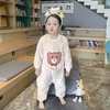 【模拟妈妈温暖怀抱 夜晚让宝宝不再冻脚丫 柔软舒适温暖亲肤】2022冬季新款 宝宝双层加绒加厚儿童法兰绒睡袋 商品缩略图1