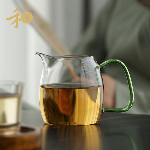 禾器晶彩泰然公道杯高硼硅耐热玻璃公杯大号可加热分茶器茶具 商品图4