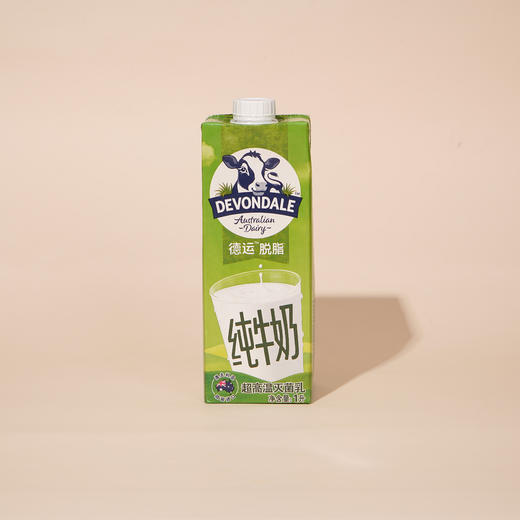 德运脱脂奶1L 商品图0