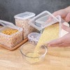 【NAKAYA日本进口双开保鲜盒】 辅食翻盖密封盒 食品盒杂粮干物辅食存储盒 商品缩略图1