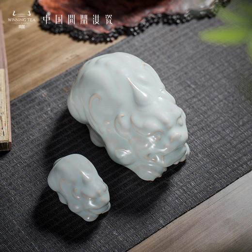 问鼎汝瓷貔貅茶宠（小） 商品图2