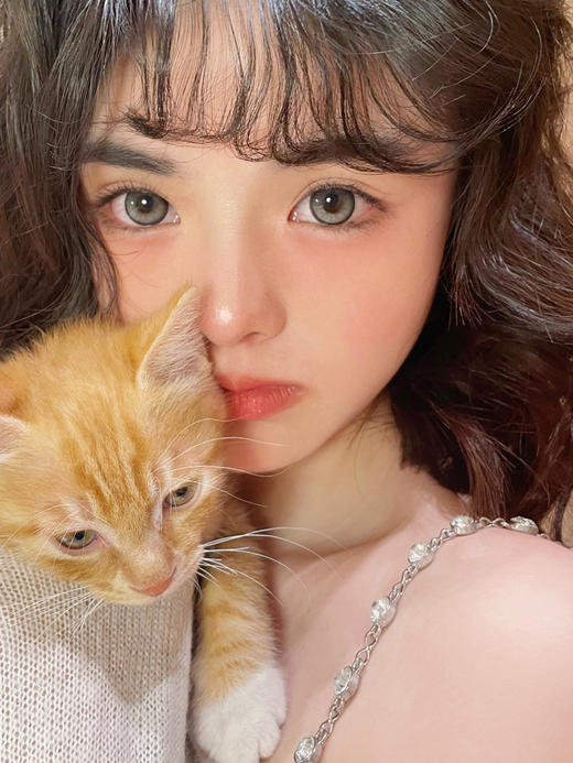 【大直径】Leenscolor-雪绒花-14.5mm 【年抛 0-1000度 含有525/575】 商品图8