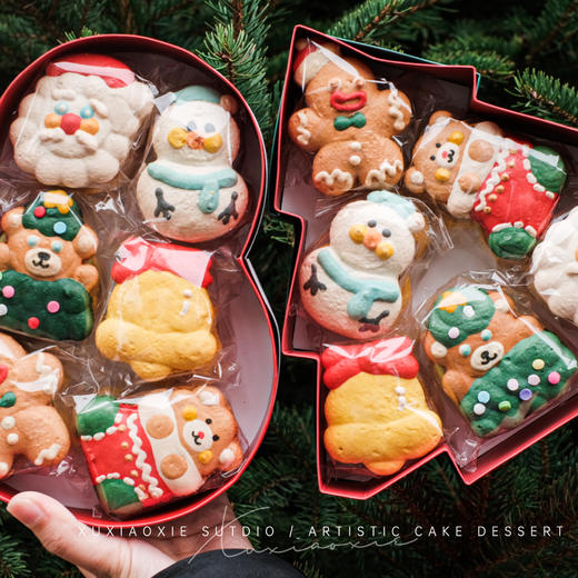 圣诞限定｜马卡龙礼盒～「全国顺丰快递，一盒到付，两盒包邮！ 商品图0