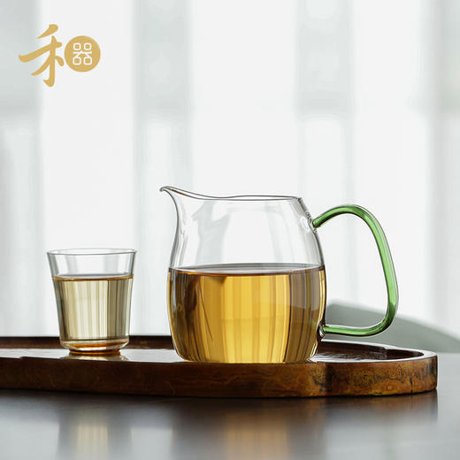 禾器晶彩泰然公道杯高硼硅耐热玻璃公杯大号可加热分茶器茶具 商品图1